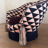 Pair of Custom Giovanni Ponti Style Arm Chairs