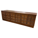 Walnut Panel Front Sideboard, France, 1970s