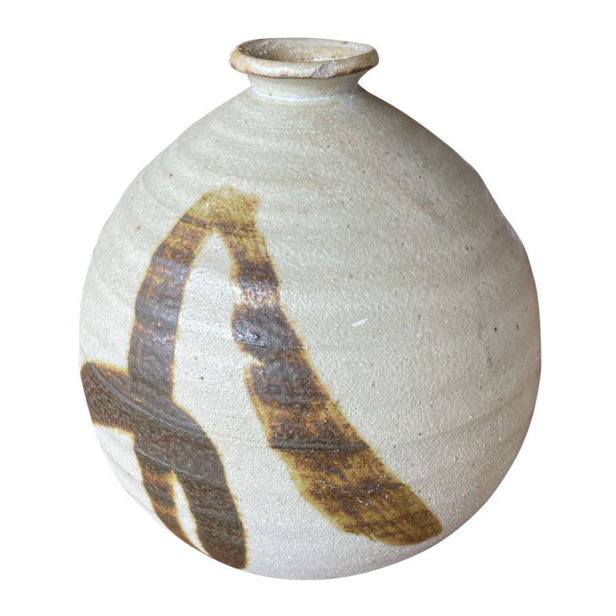 Small Brushstroke Ceramic Vase