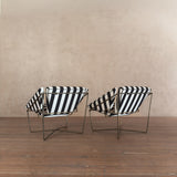 Pair of Rob Eckhardt Dutch Van Speyk Easy Chairs