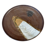 Earth Tone Ceramic Plate