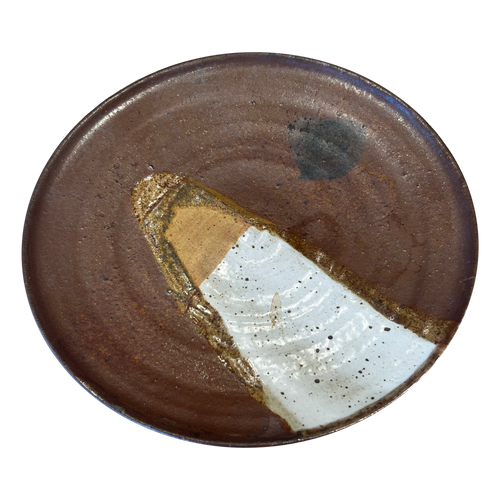 Earth Tone Ceramic Plate