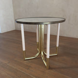 Brass and Blush Cafe Table