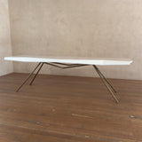 Rare Unusual Faceted Dining Table