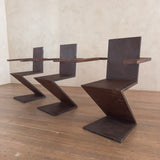 Rust 'Z' Armchair