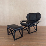 Pair of Unusual Pair 1980s Plantation Style Chairs