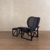 Pair of Unusual Pair 1980s Plantation Style Chairs