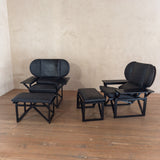 Pair of Unusual Pair 1980s Plantation Style Chairs