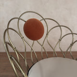 Pair of Custom Scrolled Iron Garden Chairs