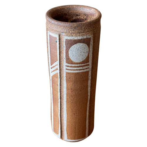 Small Painted Terracotta Vase