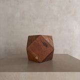 Geometric Wood Sculptural Object
