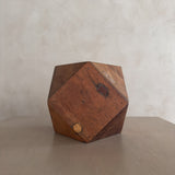 Geometric Wood Sculptural Object