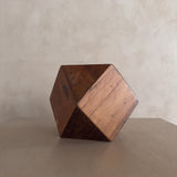 Geometric Wood Sculptural Object