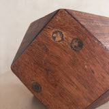 Geometric Wood Sculptural Object