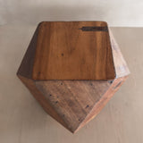 Geometric Wood Sculptural Object