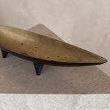 Ebony and Brass Decorative Footed Catch All