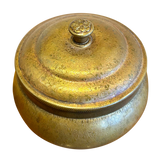 Etched Brass Lidded Box