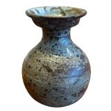 Taupe Speckled Bud Vase