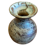 Taupe Speckled Bud Vase