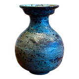 Taupe Speckled Bud Vase