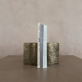 Pair of Brass Scaled Bookends