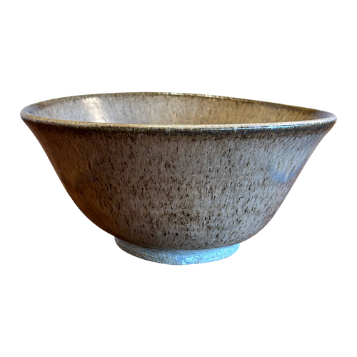 Tan Glazed Studio Pottery Bowl