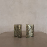 Pair of Brass Scaled Bookends
