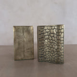 Pair of Brass Scaled Bookends