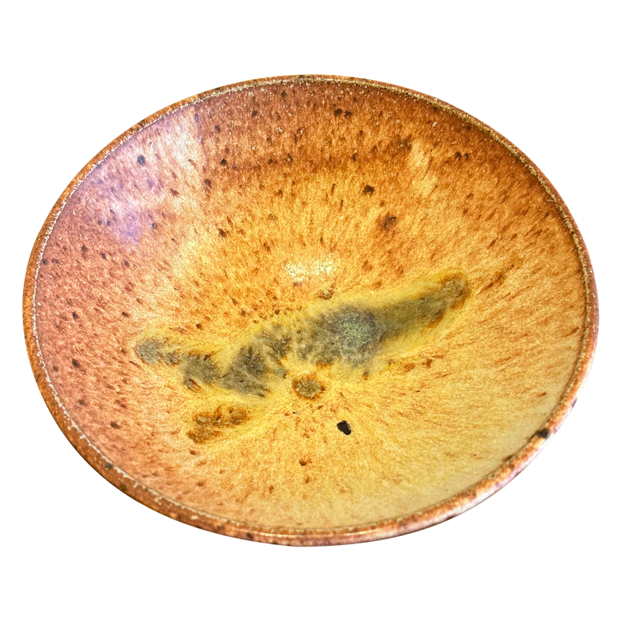 Ceramic Tan Glazed Bowl