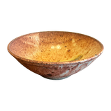 Ceramic Tan Glazed Bowl