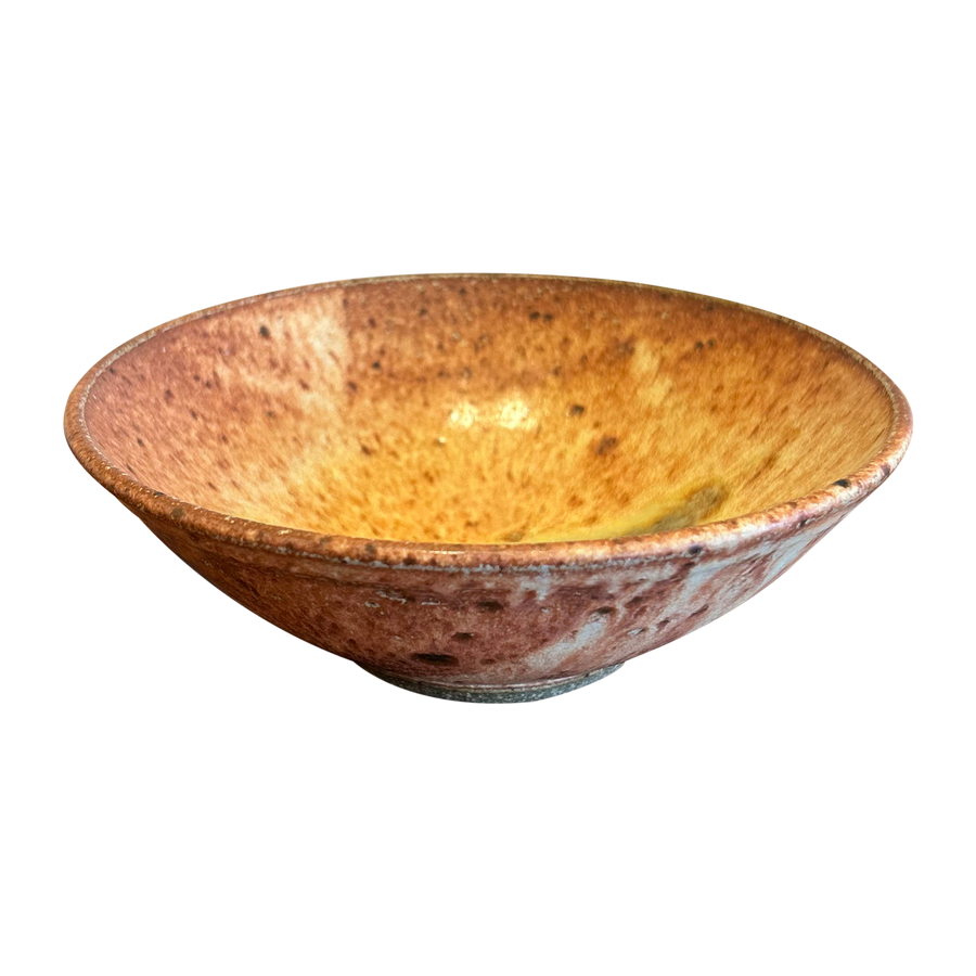 Ceramic Tan Glazed Bowl