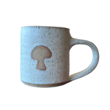 Handmade Speckled Ceramic Mushroom Mug
