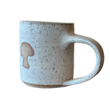 Handmade Speckled Ceramic Mushroom Mug