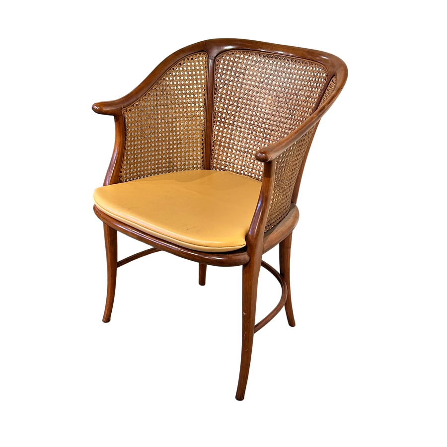 Pair of Cherry Wood Chairs by Annibale Colombo