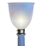 Pair of Glass Torchier Lamps by Mazda