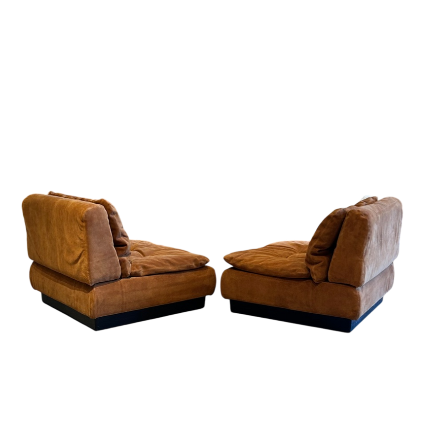 Pair of Modular P10 Proposals Sofa Pieces by Saporiti for Giovanni Offredi