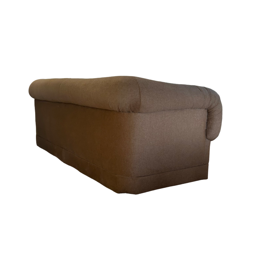 Italian Chunky Mohair Sofa