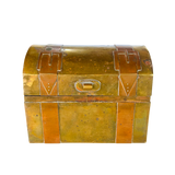 Mixed Metal Lidded Chest