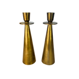 Pair of Vintage Brass Candlesticks