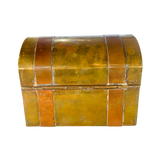 Mixed Metal Lidded Chest