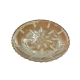Scalloped Edge Studio Pottery Platter
