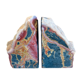 Pair of Agate Book Ends