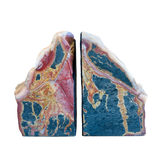 Pair of Agate Book Ends