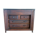 Vintage Wood Jewelry Chest