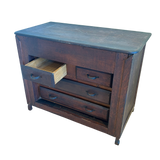 Vintage Wood Jewelry Chest