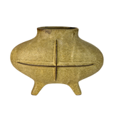 Oval Sculptural Studio Pottery Vessel