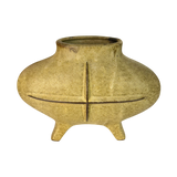 Oval Sculptural Studio Pottery Vessel