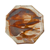 Octagonal Glazed Ceramic Platter