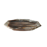 Octagonal Glazed Ceramic Platter
