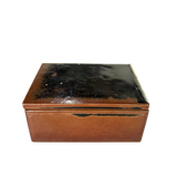 Lidded Glazed Ceramic Box